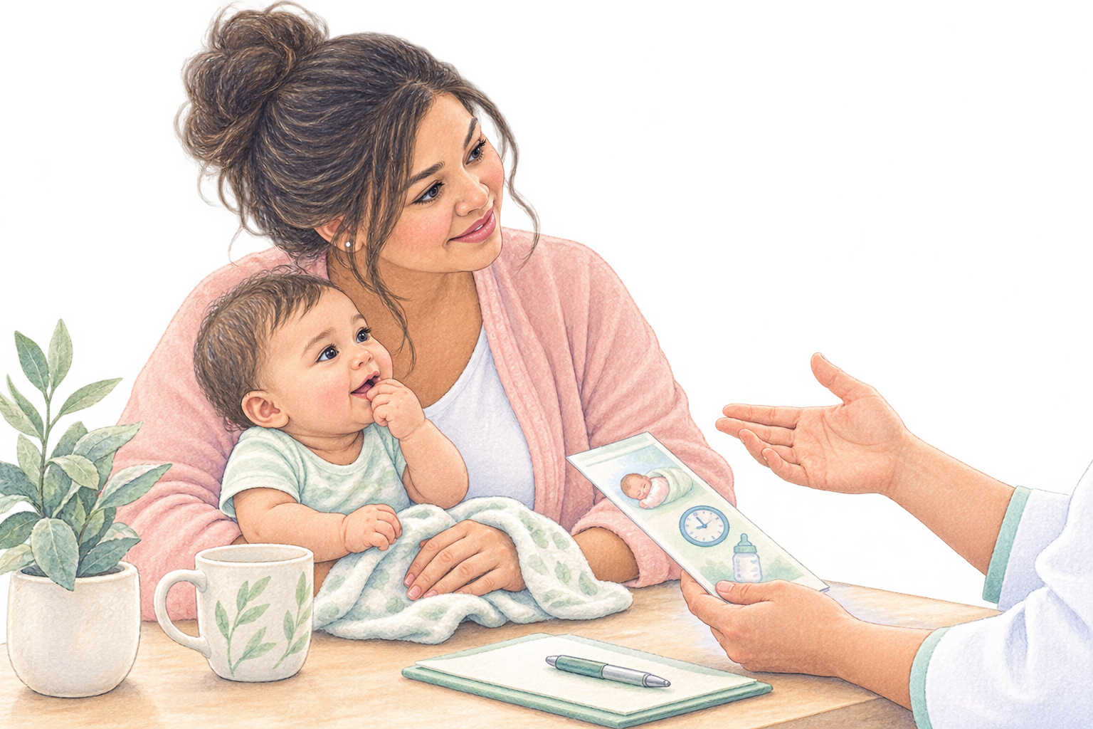 Advice care illustration